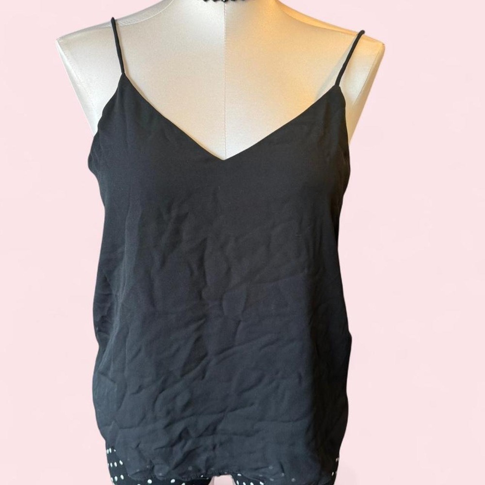 H&M black satin-style cami‎ 🖤